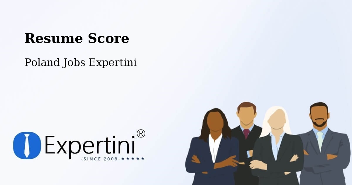 Resume Score & Job Description Match Tool – Przedecz - Poland Jobs Expertini